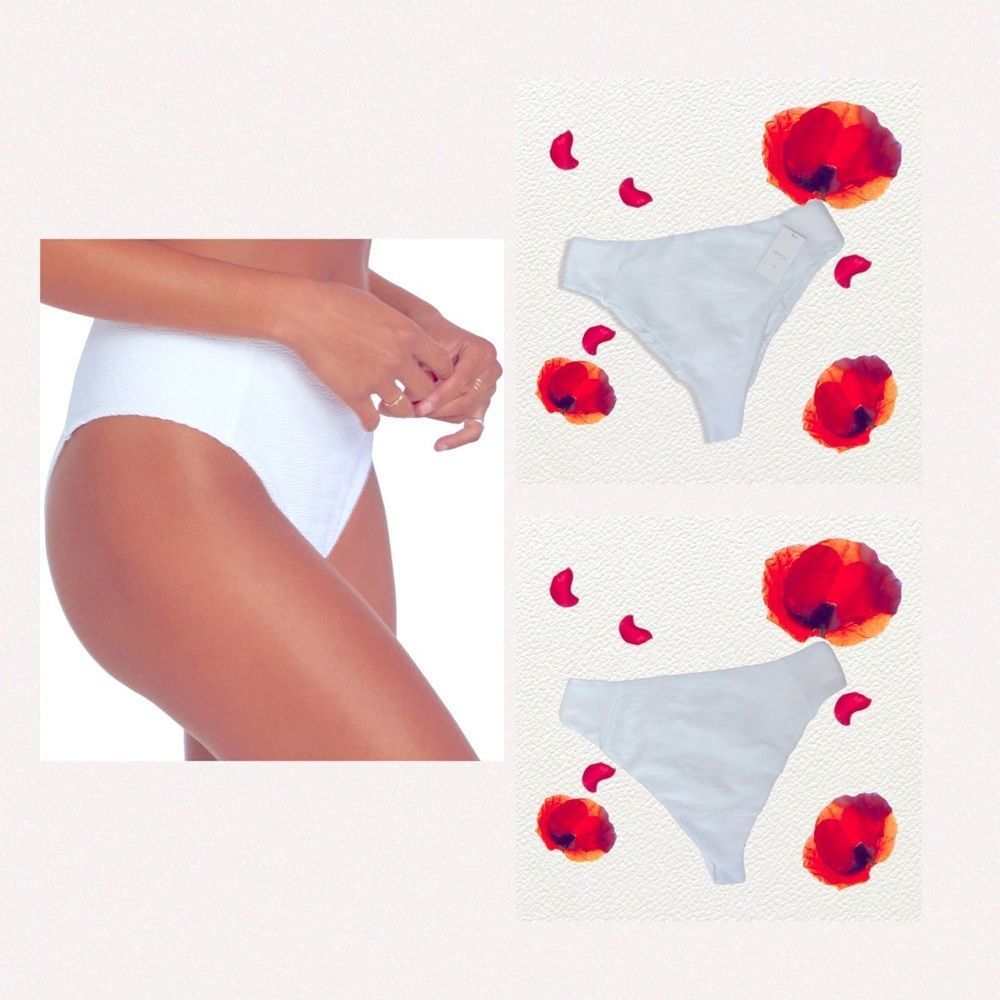 RVCA Bikini Bottom / La Jolla High Rise Cheeky